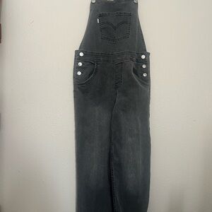 Levi's SilverTab Gray Denim Overalls